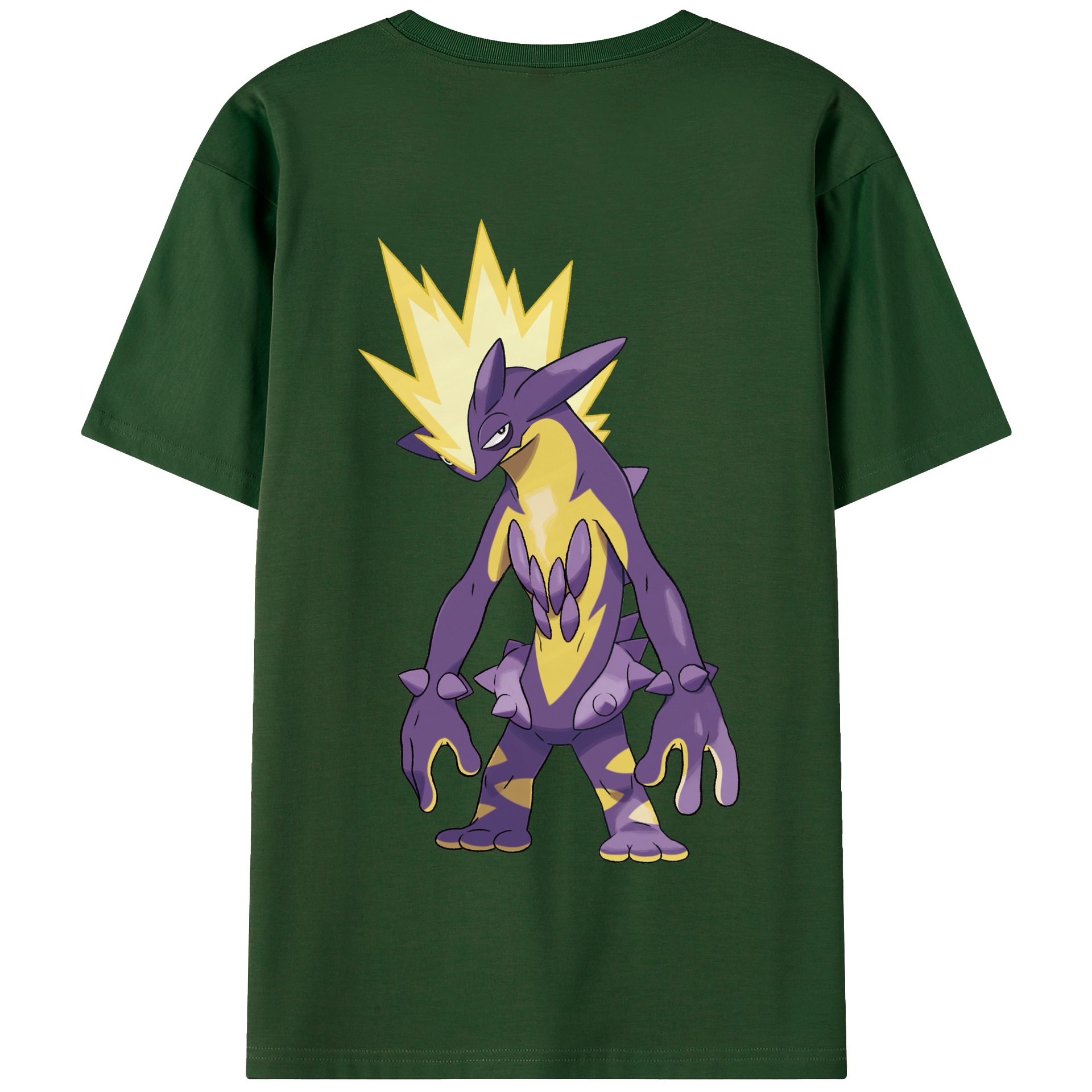 （画像用） ポケットモンスター Pokémon 綿100％半袖Tシャツ（背面プリント）